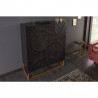 Černá designová komoda 100 cm Scorpion mango Scorpion Komody 39910