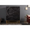 Černá designová komoda 100 cm Scorpion mango Scorpion Komody 39910