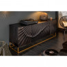 Černý designový příborník 177 cm Scorpion mango Scorpion Komody 39232