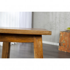 Barevná stolička z masivu Avadi recyklované dřevo - VÝPRODEJ Avadi Taburety a podnožky MH227510