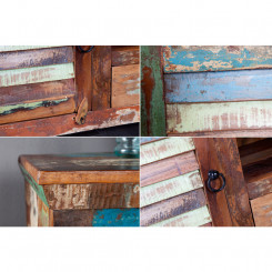 Barevný TV stolek z masivu Avadi recyklované dřevo Avadi TV stolky a komody 21740
