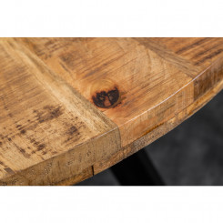 Kulatý jídelní stůl z mangového dřeva Iron craft 120 cm Iron Craft Jídelní stoly 39584