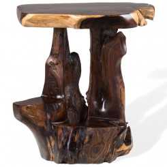 Konferenční stolek z tropického dřeva Leonardo  Zahradní nábytek MHLEO108011