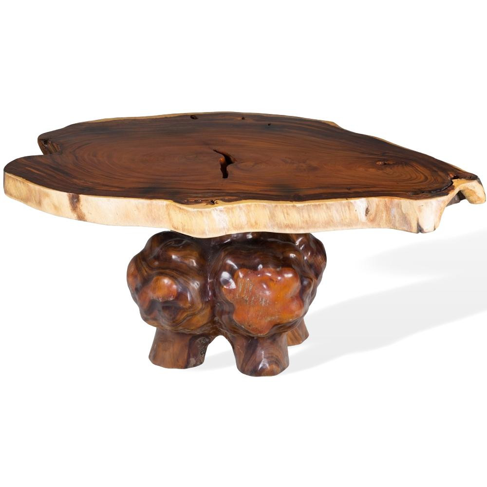 Konferenční stolek z tropického dřeva Leonardo I  Konferenční stolky MHLEO108017