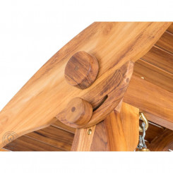 Masivní houpačka z teakového dřeva Leonardo  Zahradní a venkovní nábytek MHLEO11031