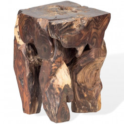 Masivní odkládací stolek z tropického dřeva Leonardo I  Zahradní a venkovní nábytek MHLEO78