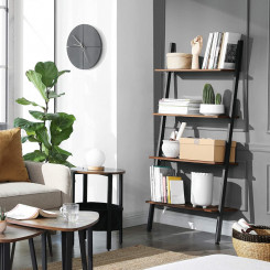 Žebříkový regál 4stupňový VASAGLE - LLS43BX  Regály LLS43BX