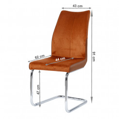 Moderní jídelní židle z ekokůže Carmen  Jídelní židle MH2372810