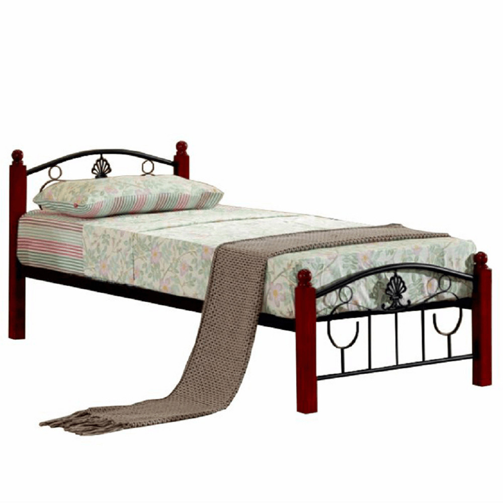 Jednolůžková postel z kovu Melanie  Postele MH1031460