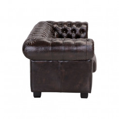 Luxusní trojmístná pohovka Chesterfield 200 cm z pravé kůže Chesterfield Sedací soupravy MH006CHES