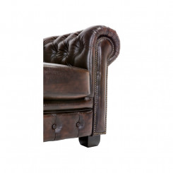 Luxusní trojmístná pohovka Chesterfield 200 cm z pravé kůže Chesterfield Sedací soupravy MH006CHES