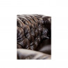 Luxusní trojmístná pohovka Chesterfield 221cm z pravé kůže Chesterfield Sedací soupravy MH006CHES