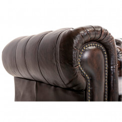 Luxusní trojmístná pohovka Chesterfield 200 cm z pravé kůže Chesterfield Sedací soupravy MH006CHES