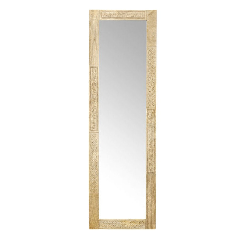 Zrcadlo s rámem z masivního mangového dřeva Massive Home Ella, délka 170 cm Ella Zrcadla ELL021B