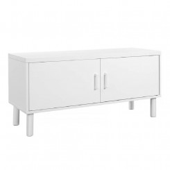 Botník VASAGLE nízký uzavíratelný bílý 110 x 35 cm  Botníky LHS051W01