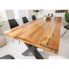 Jídelní stůl 240x100 Iron Craft mango 70mm  Jídelní stoly 40057