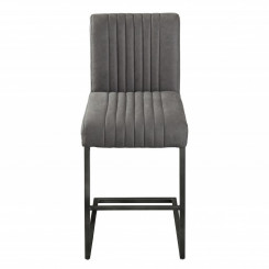 Barová židle s kovovými nohami, šedá Gustav - sada 2 kusů  Barové židle MH400060