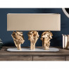 Designová stolní lampa ze dřeva Lincoln I  Svítidla 40401