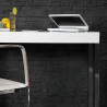 Designový počítačový stůl 120x40 cm, bílý Desk  Pracovní a psací stoly 16714