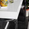 Designový počítačový stůl 120x40 cm, bílý Desk  Pracovní a psací stoly 16714