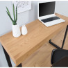 Designový počítačový stůl 120x40 cm, přírodní Desk  Pracovní a psací stoly 38429