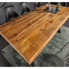 Jídelní stůl z mangového dřeva, přírodní Gabon  Jídelní stoly MH405140