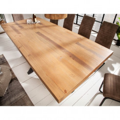 Jídelní stůl z masivního dřeva, přírodní Gabon  Jídelní stoly 40657