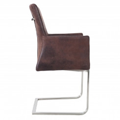 Jídelní židle z mikrovlákna, kávová Melon  Jídelní židle MH357870