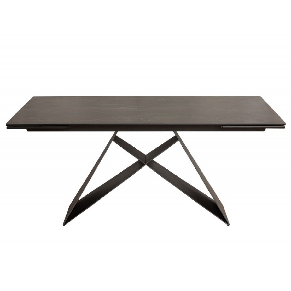 Keramická jídelní stůl, tmavě šedý Prometheus  Jídelní stoly 38557