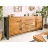 Komoda Thor Nature 200 cm masiv divoký dub  Komody 38809