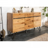 Komoda, příborník z masivního dřeva Living Edge  Komody 39435