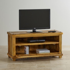 TV stolek z mangového dřeva se 2 zásuvkami Massive Home Patna Patna TV stolky a komody MER016