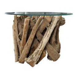 Konferenční stolek NATURE LOUNGE 50 CM masiv teak bez skleněné desky  Konferenční stolky 39832