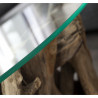 Konferenční stolek NATURE LOUNGE 50 CM masiv teak bez skleněné desky  Konferenční stolky 39832