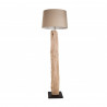 Masivní stojací lampa ze dřeva Rousilique  Svítidla 17320