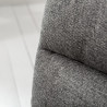 Moderní jídelní židle, šedá Comfort - sada 2 kusů  Jídelní židle 40461