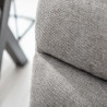 Moderní jídelní židle, světle šedá Comfort - sada 2 kusů  Jídelní židle 40462