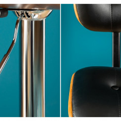 Otočná barová židle, ořech Gustav  Barové židle MH390400