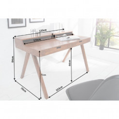 Sekretář MONSOON 120 CM masiv akácie  Pracovní a psací stoly 37837