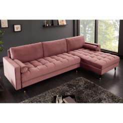 Sedací souprava Cozy Velvet II 260cm tmavě růžová samet  Sedací soupravy 40276