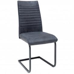 Jídelní židle z broušené kůže, šedá Melon - sada 2 kusů  Jídelní židle MH393780