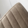 Jídelní židle z broušené kůže, světle hnědá Apartment - sada 2 kusů  Jídelní židle 40552