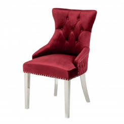 Sametová jídelní židle, červená Gustav  Jídelní židle MH404720