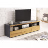 TV stolek z masivními dveřmi Konte  TV stolky a komody MH400610