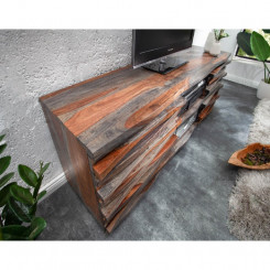 TV stolek z palisandrového dřeva Relief I  TV stolky a komody 40282