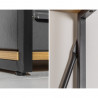 Vysoký regál 180 cm Optik  Regály 40627
