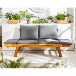 Zahradní pohovka z akátového dřeva, přírodní Melon  Zahradní sedací nábytek 37568