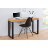 Designový počítačový stůl 120x40 cm, přírodní Desk  Pracovní a psací stoly 38429