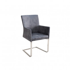 Jídelní židle z mikrovlákna, šedá Melon  Jídelní židle MH357880