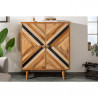 Komoda vysoká Long Island 120cm mangová dýha  Komody 40851